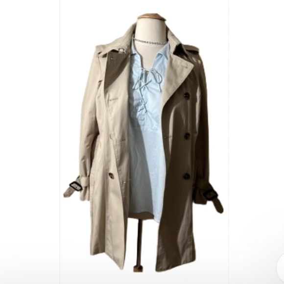 London Fog Double Breasted Trench Coat. NWOT - Picture 5 of 8